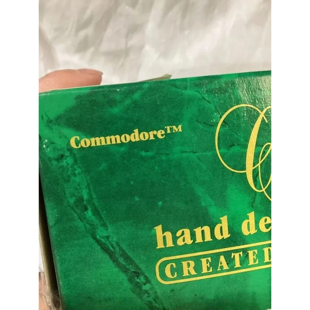 Beautiful Glass Commodore Christmas Classic Ornaments Two Complete Boxes (8)